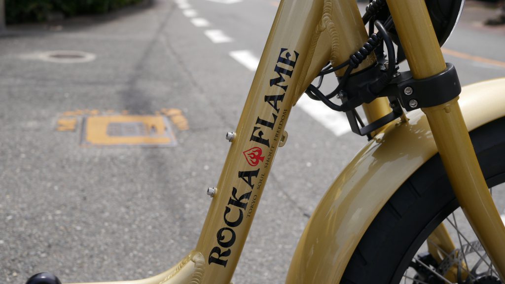 ROCKA FLAM「ロカフレーム」
ファットバイク電動アシスト自転車