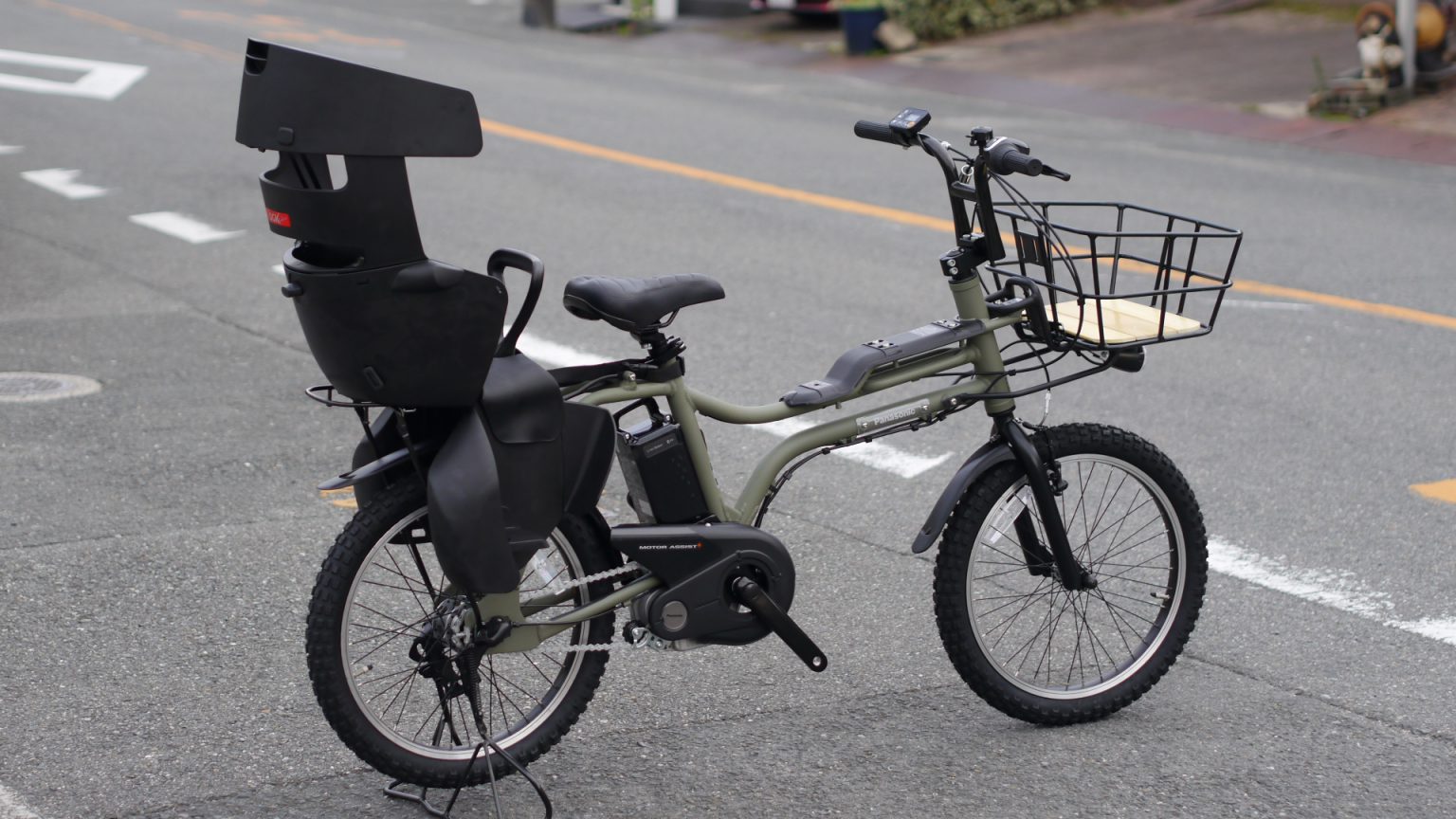 Panasonic EZ カスタム EZにチャイルドシート取付ました | ブログ☆「CycleFlower/サイクルフラワー」枚方市の自転車屋さん