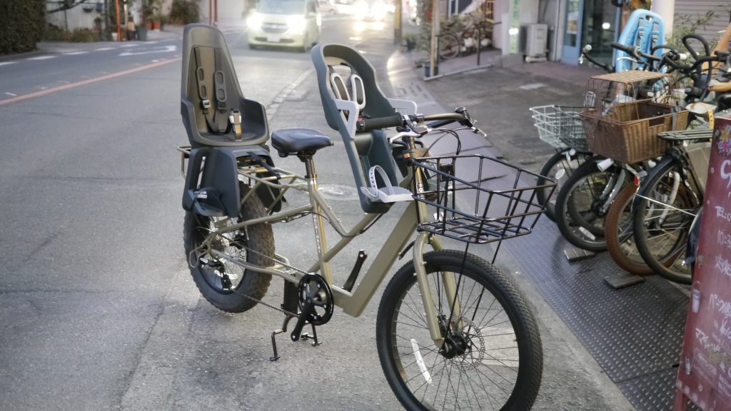 88サイクル パパチャリ リアチャイルドシート付き - 自転車