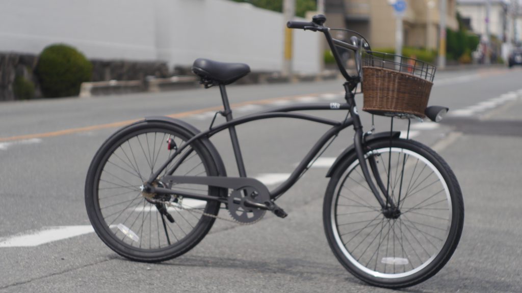 24インチのおしゃれな自転車・ビーチクルーザー・「KB24」大阪の販売店