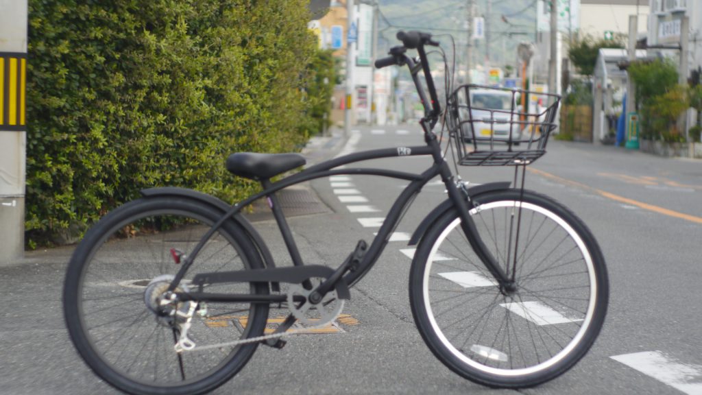 24インチのおしゃれな自転車・ビーチクルーザー・「KB24」大阪の販売店