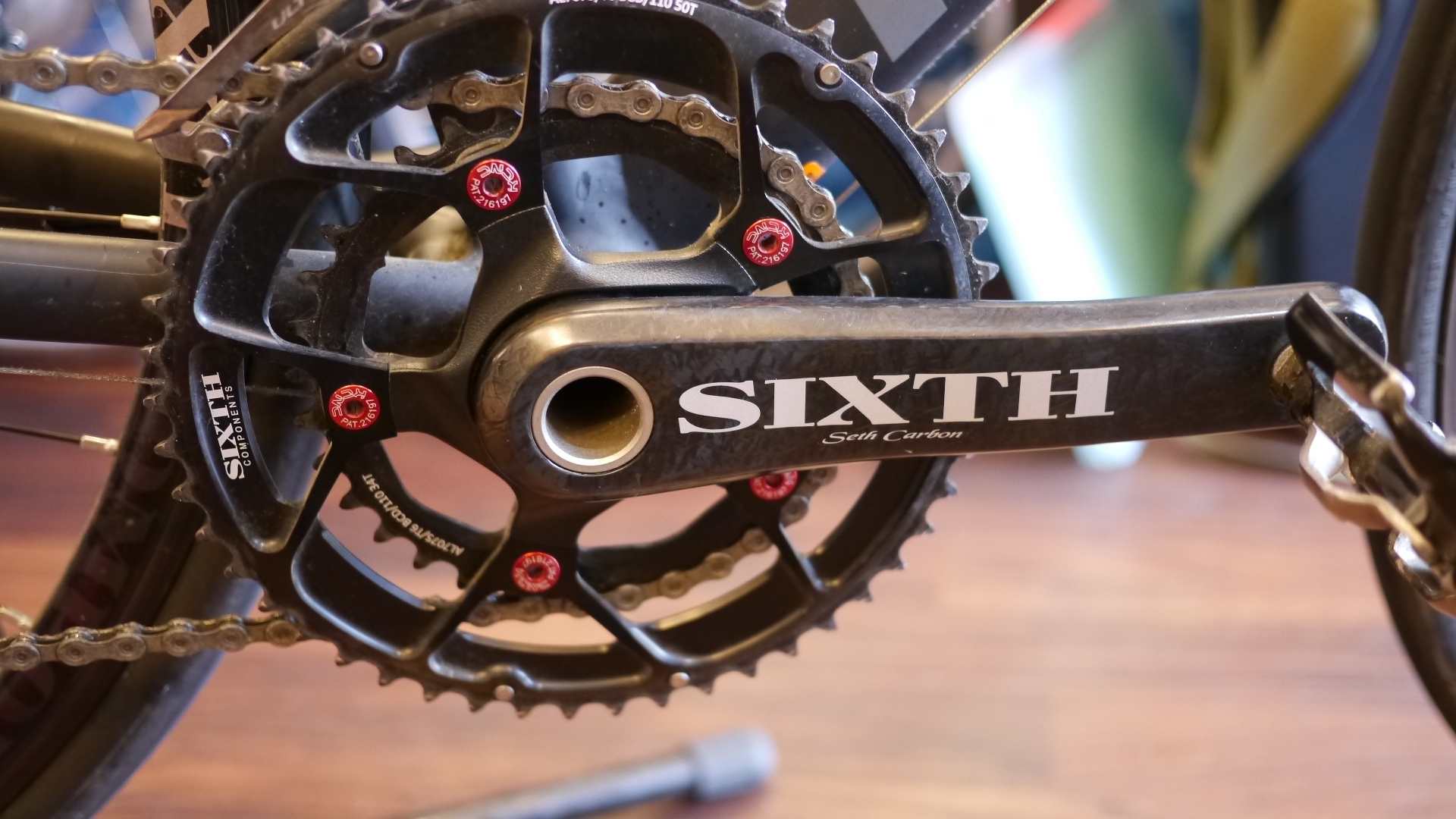 チェーンリング sixth 50t extralite 36t