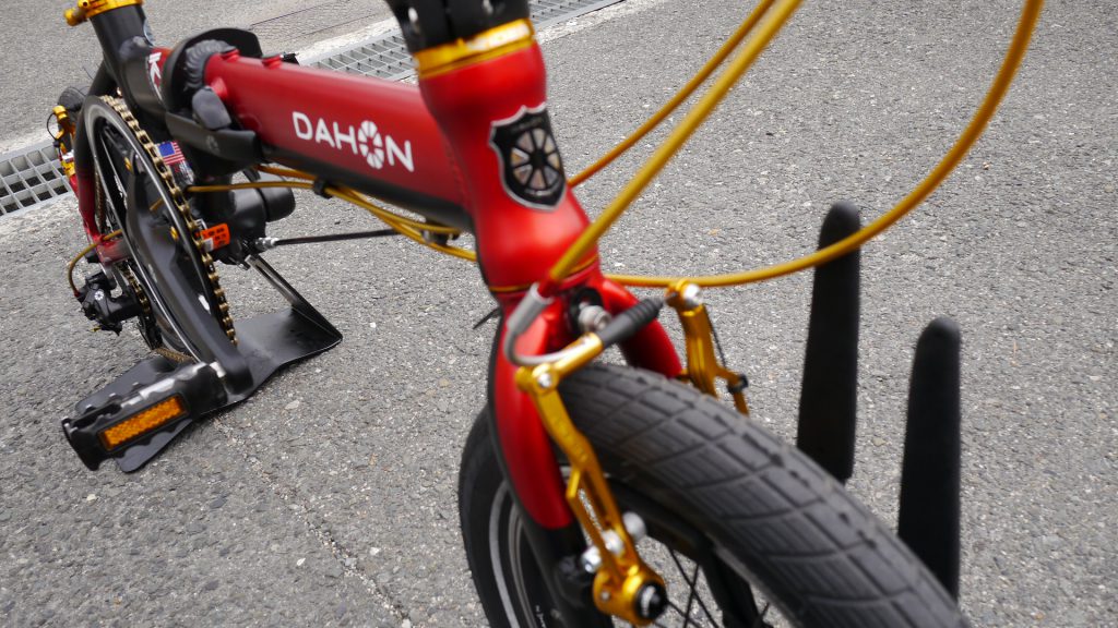 DAHON「K3」14インチ折り畳み自転車のカスタム