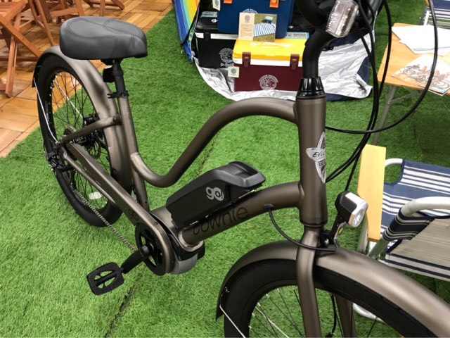 ELECTRA BICYCLE]TOWNIE®︎ GO! 8Dを子乗せ仕様