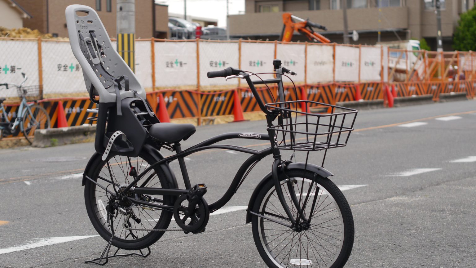 ビーチクルーザー にチャイルドシート取付ました ブログ☆「CycleFlower/サイクルフラワー」枚方市の自転車屋さん