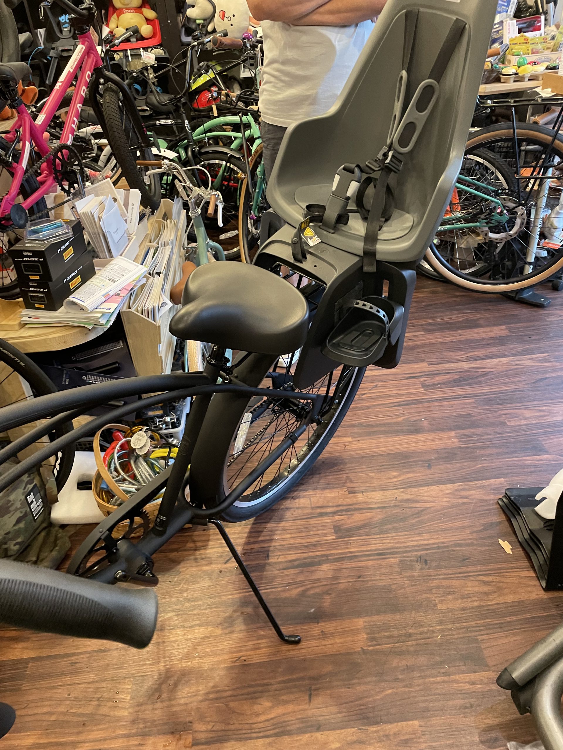 カスタム☆ELECTRA「CRUISER 1 」/エレクトラ・クルーザー1 ビーチクルーザーにチャイルドシート取付 ブログ☆