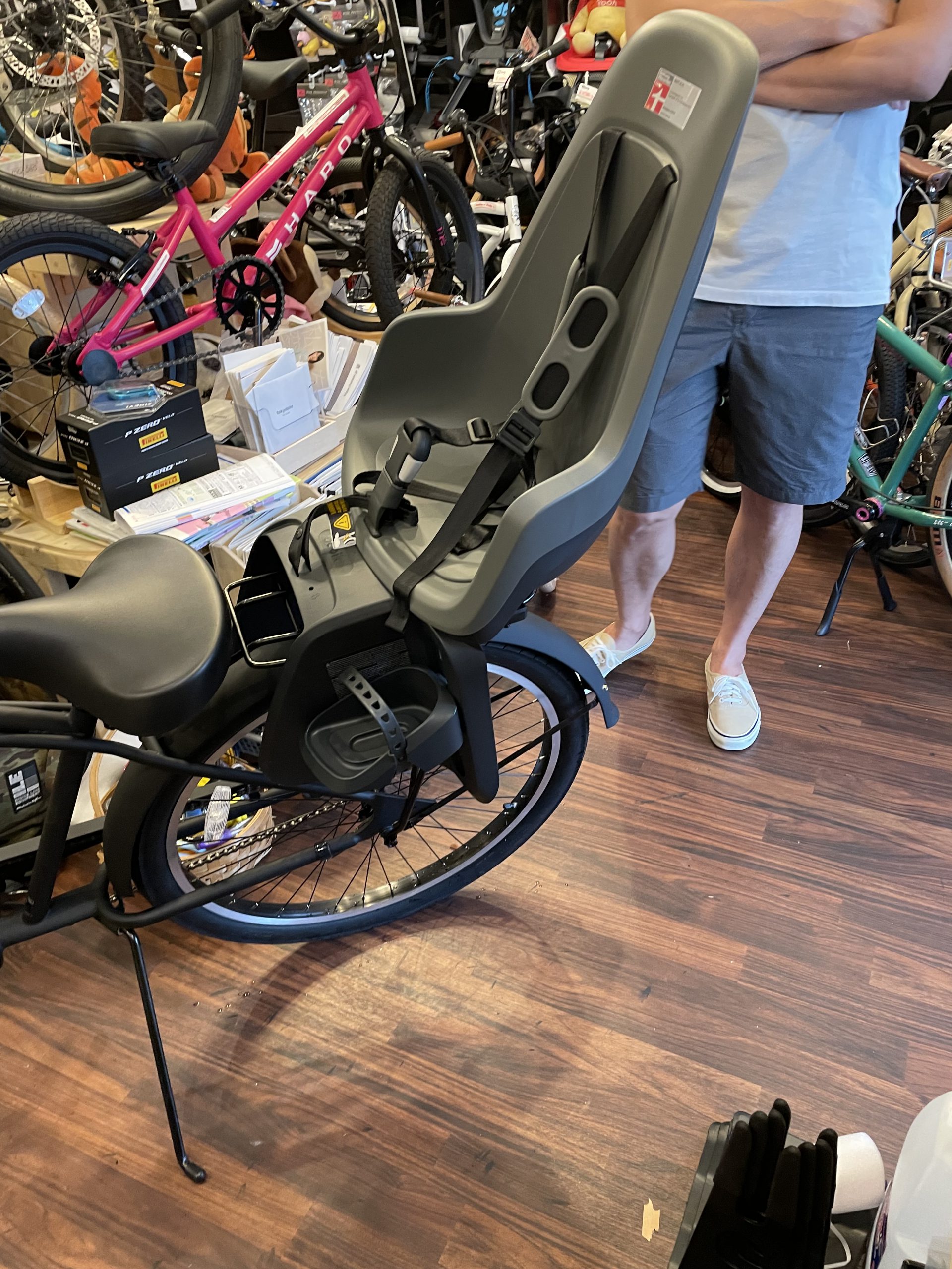 カスタム☆ELECTRA「CRUISER 1 」/エレクトラ・クルーザー1 ビーチクルーザーにチャイルドシート取付 ブログ☆