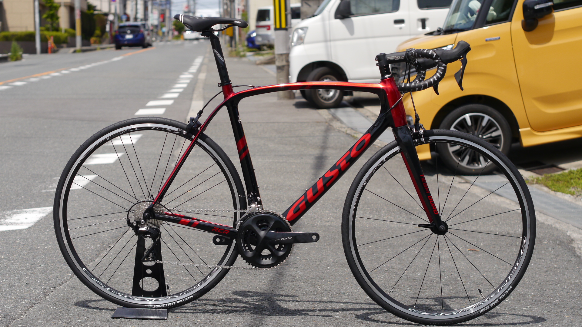 納車☆「GUSTO」グスト /エンデュランスモデル「DURO」・レッド