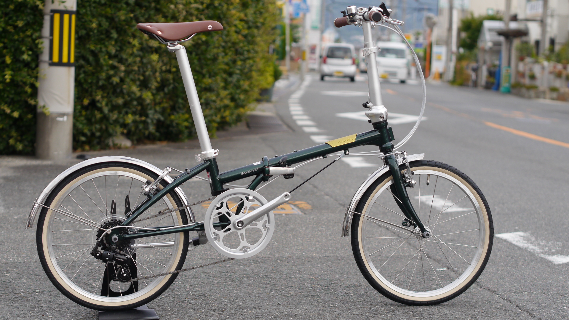 ダホン ボードウォーク 20型グリーン - 折りたたみ自転車