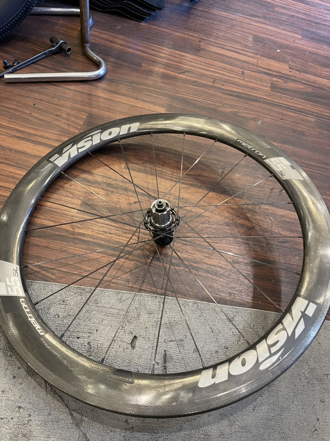 VISION ヴィジョン METRON55 SL DB-6B チューブラー WHEELSET VISION ヴィジョン METRON55 SL DB-6B チューブラー WHEELSET