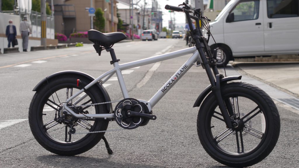 ファットバイク電動アシスト『ROCKA FLAME(ロカフレーム)』新型「HAYATE」e-bike