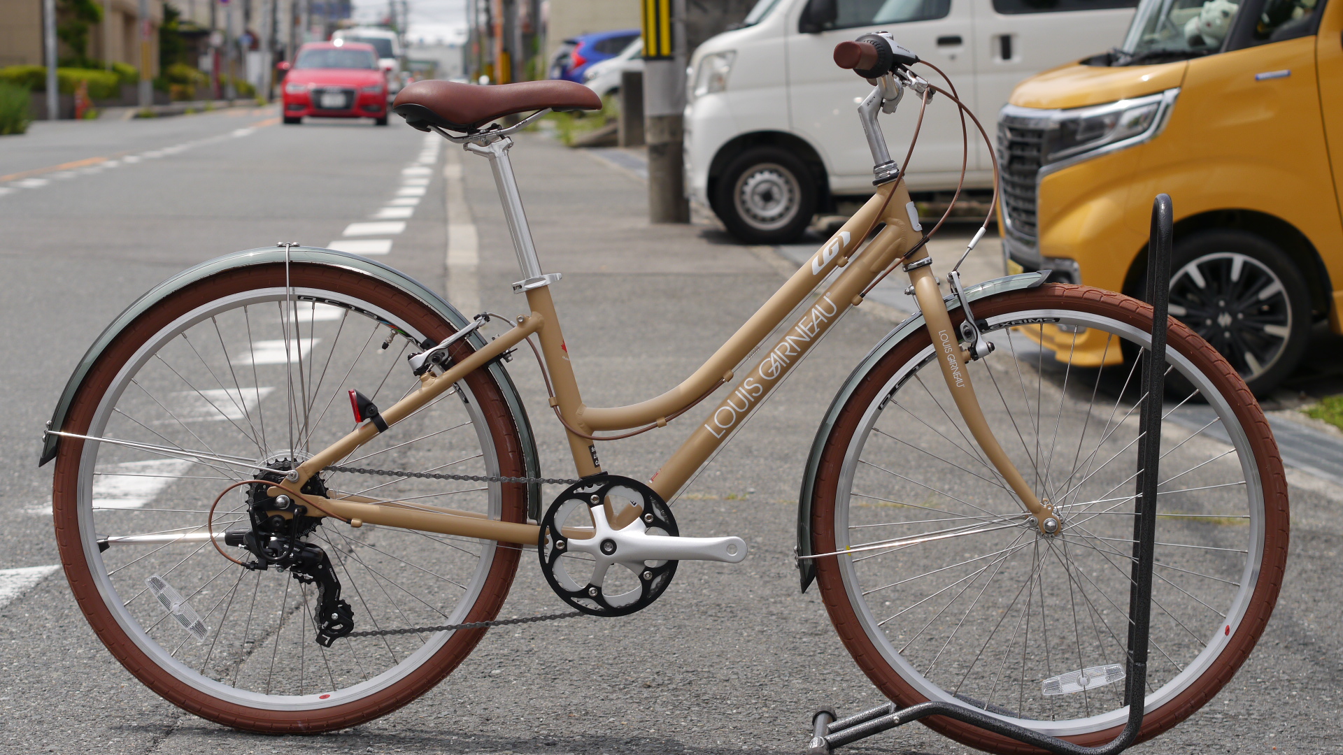 入荷案内☆身長145cmから乗れるクロスバイク！LOUIS GARNEAU(ルイガノ) CITYROAM8.0 のMATTE ICED COFFEE  | ブログ☆「CycleFlower/サイクルフラワー」枚方市の自転車屋さん