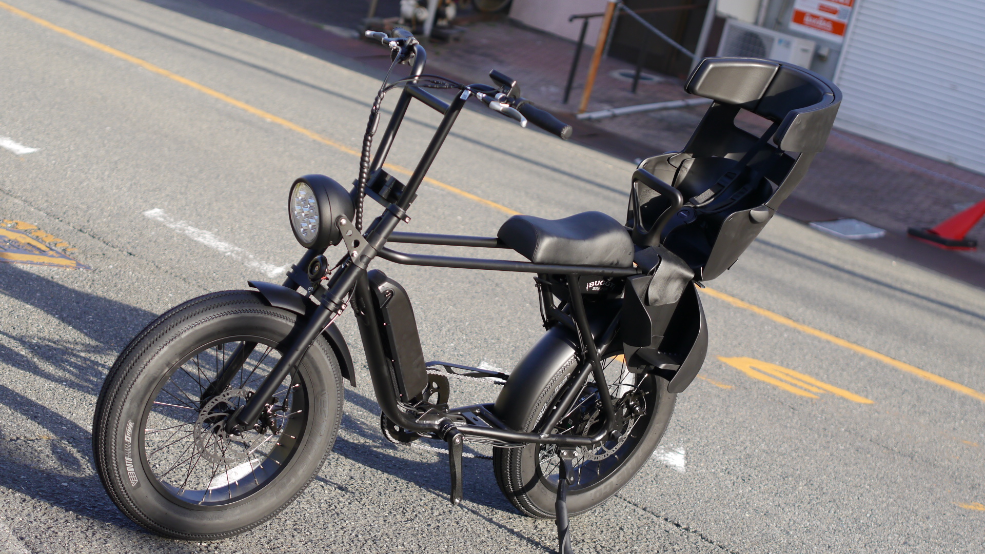 【美品】BRONX BUGGY ブロンクスバギー 子乗せ仕様！ 子供乗せ仕様】BRONX buggy ストレッチ | でらビーチクルーザー